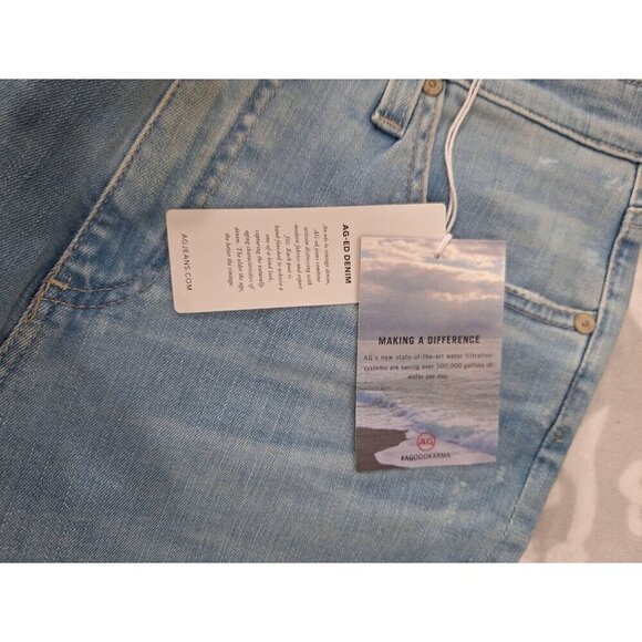 NWT AG Adriano Goldschmied Jeans Prima Cigarette Ankle/Size 30 - Picture 5 of 6